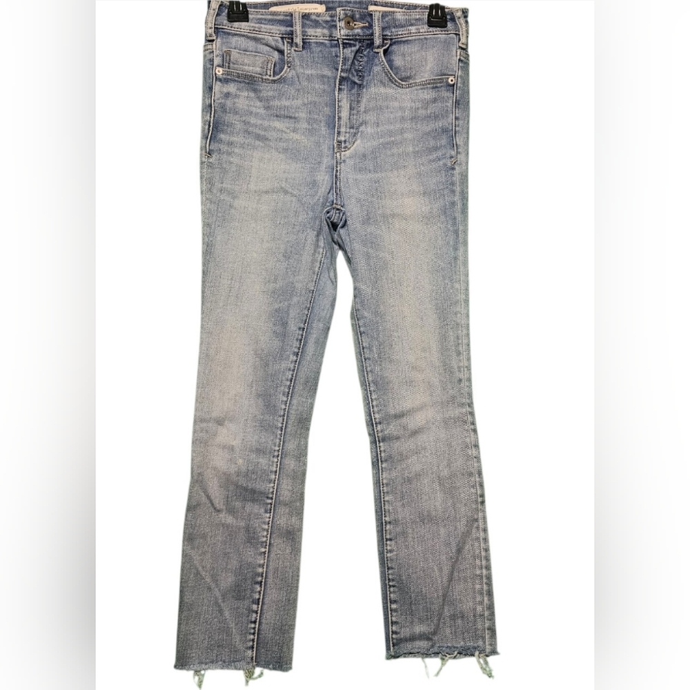 Pilcro and the Letterpress Light Blue Jeans